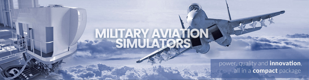 SIMULATORS FOR MILITARY AVIATION - VIRTUAL REALITY MEDIA